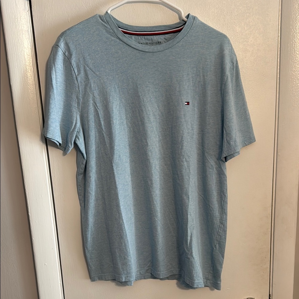 Tommy Hilfiger Sky Blue Short Sleeve Tee